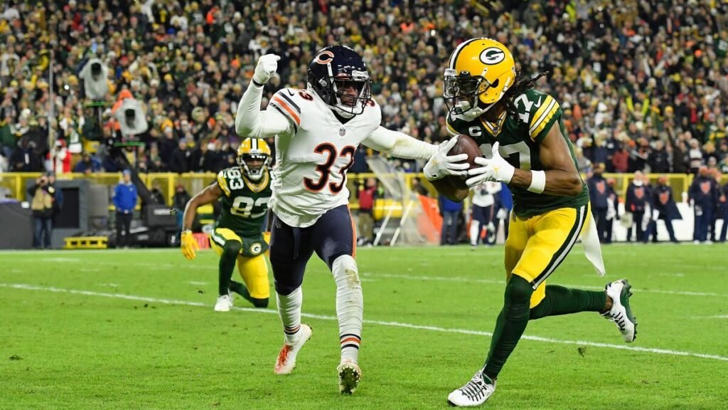 davante adams takes a swipe at the bears