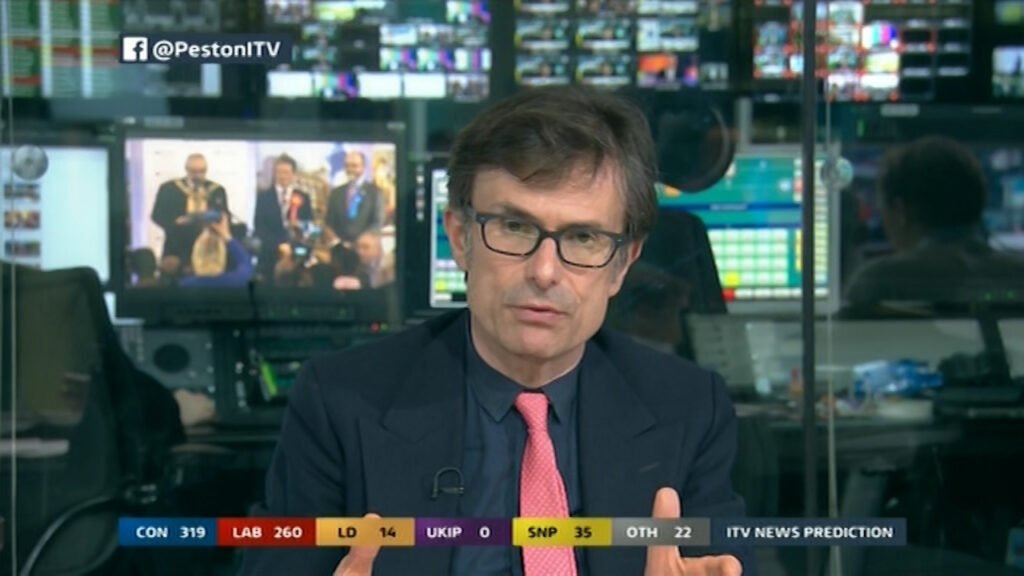 why is robert peston not on tv tonight